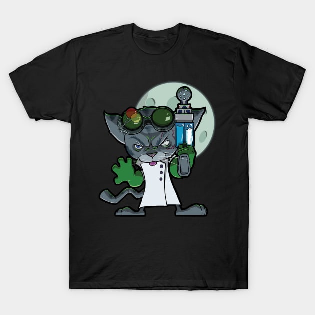 Evil Cat T-Shirt by TopStyleTrends